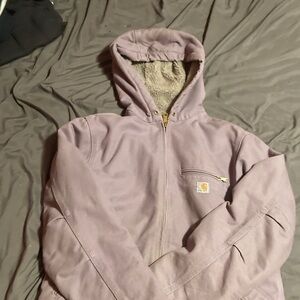 Carhartt Lavender Hooded Jacket